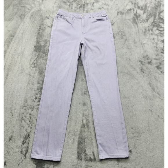 RSQ JEANS Denim - RSQ Jeans Womens 26 Purple Lavender High Rise Straight Leg Stretch Denim Casual